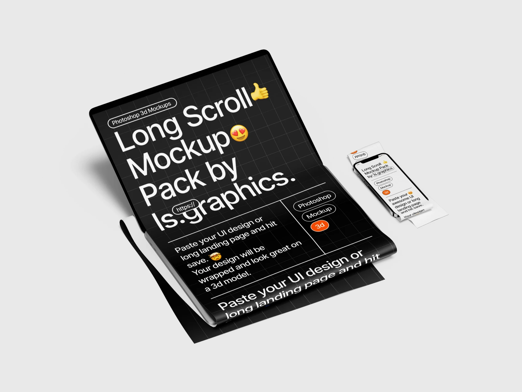 Long Scroll Mockups, 24 1