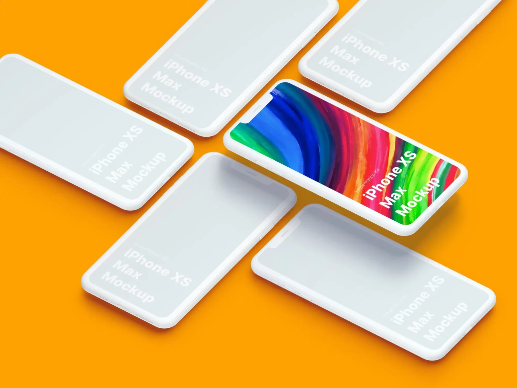 iPhone XS Max Mockups 67