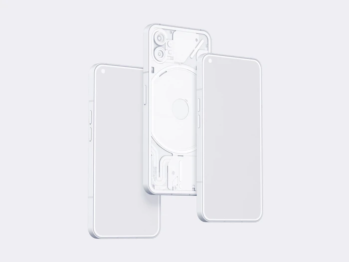 Nothing Phone Clay Mockup: 1