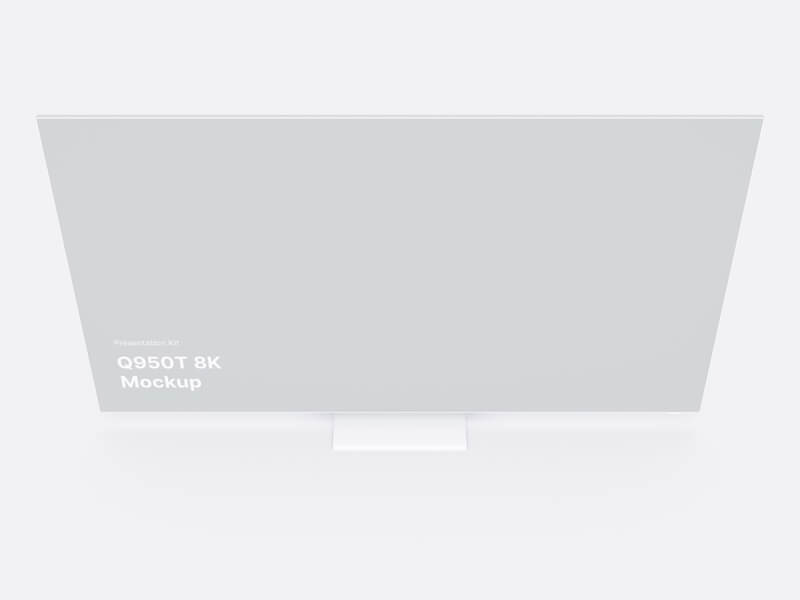 Samsung TV Clay Mockups (Q950T 8K), 04