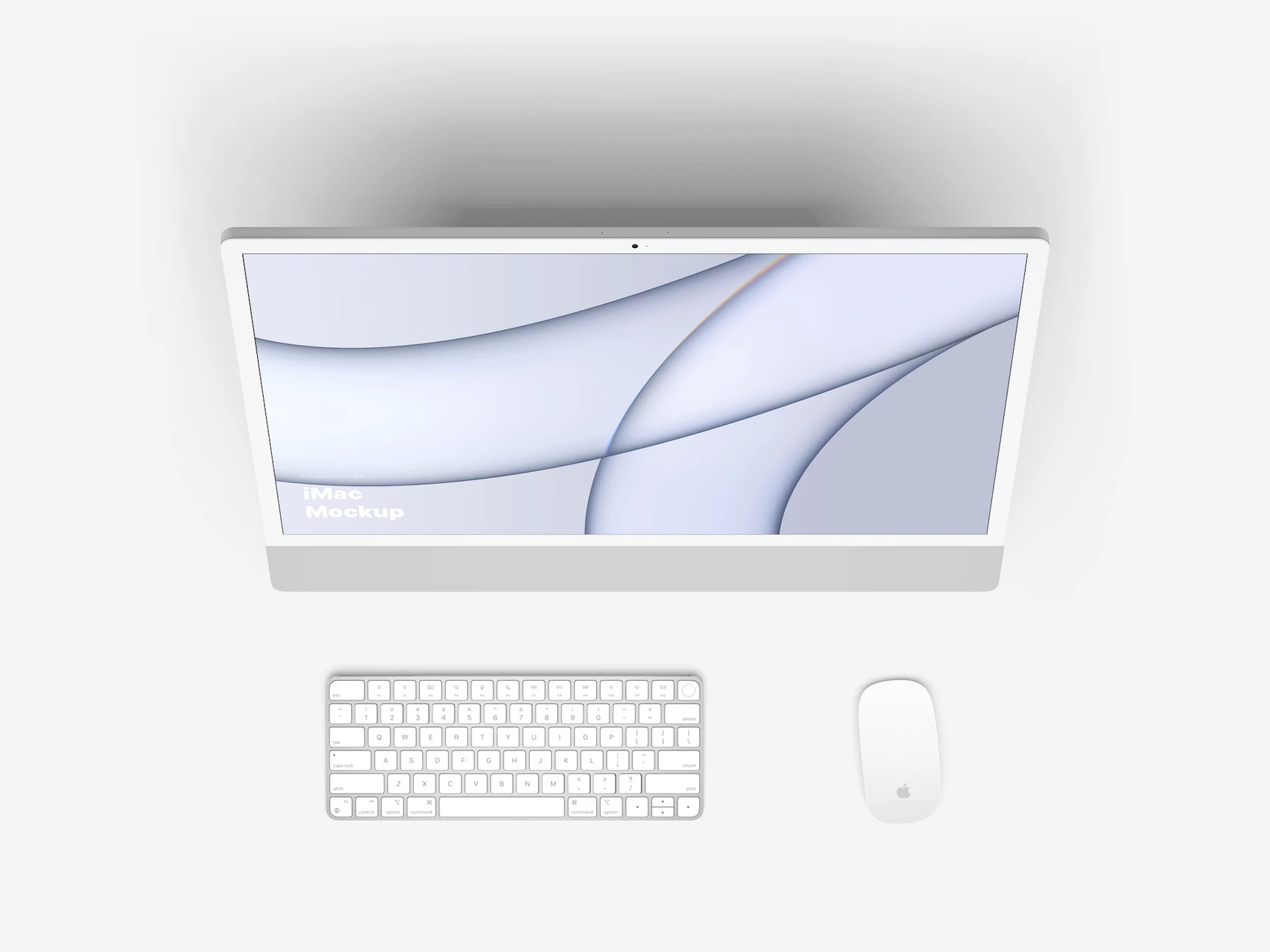iMac 24-inch Mockups, 10 3
