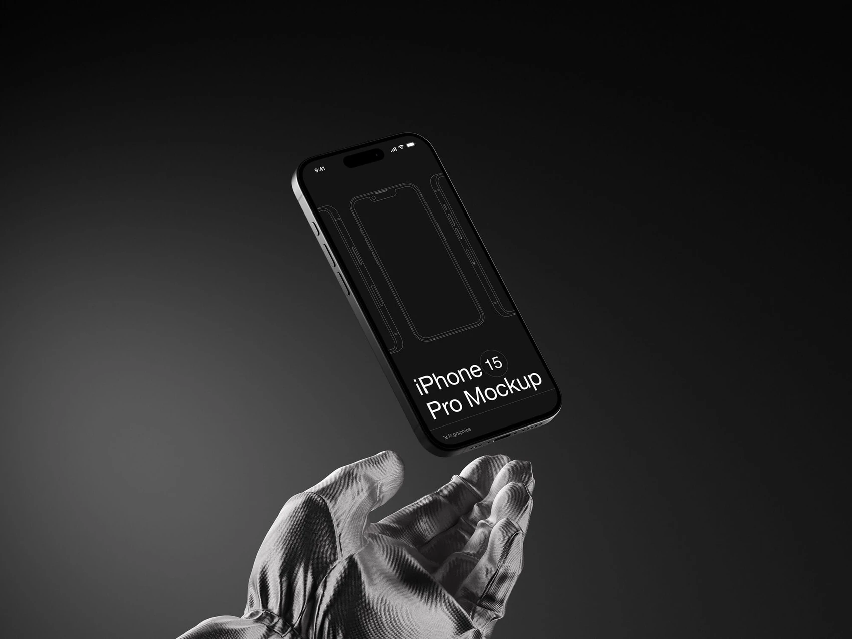 P-Mockups, iPhone 15 Pro, 05 1