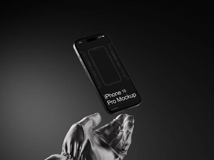 P-Mockups, iPhone 15 Pro, 05