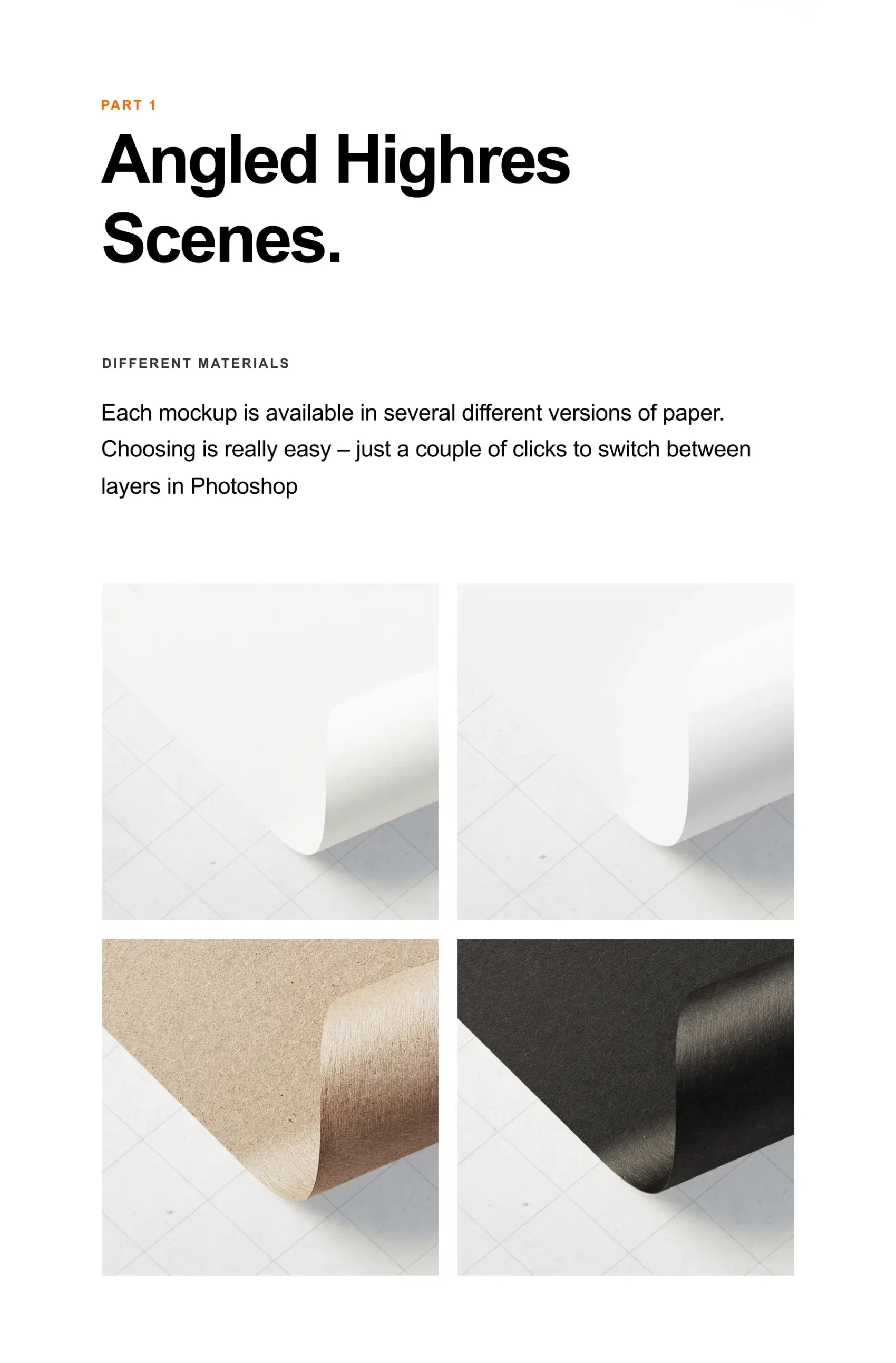 Paper Branding Mockups Bundle 3