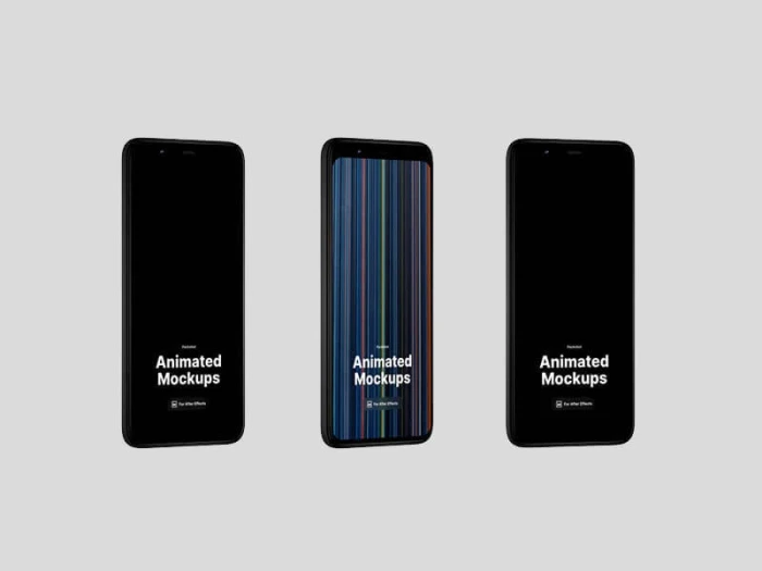 Pixel 4 XL Animated Mockups
