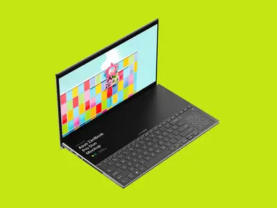 Asus ZenBook Pro Duo Mockups