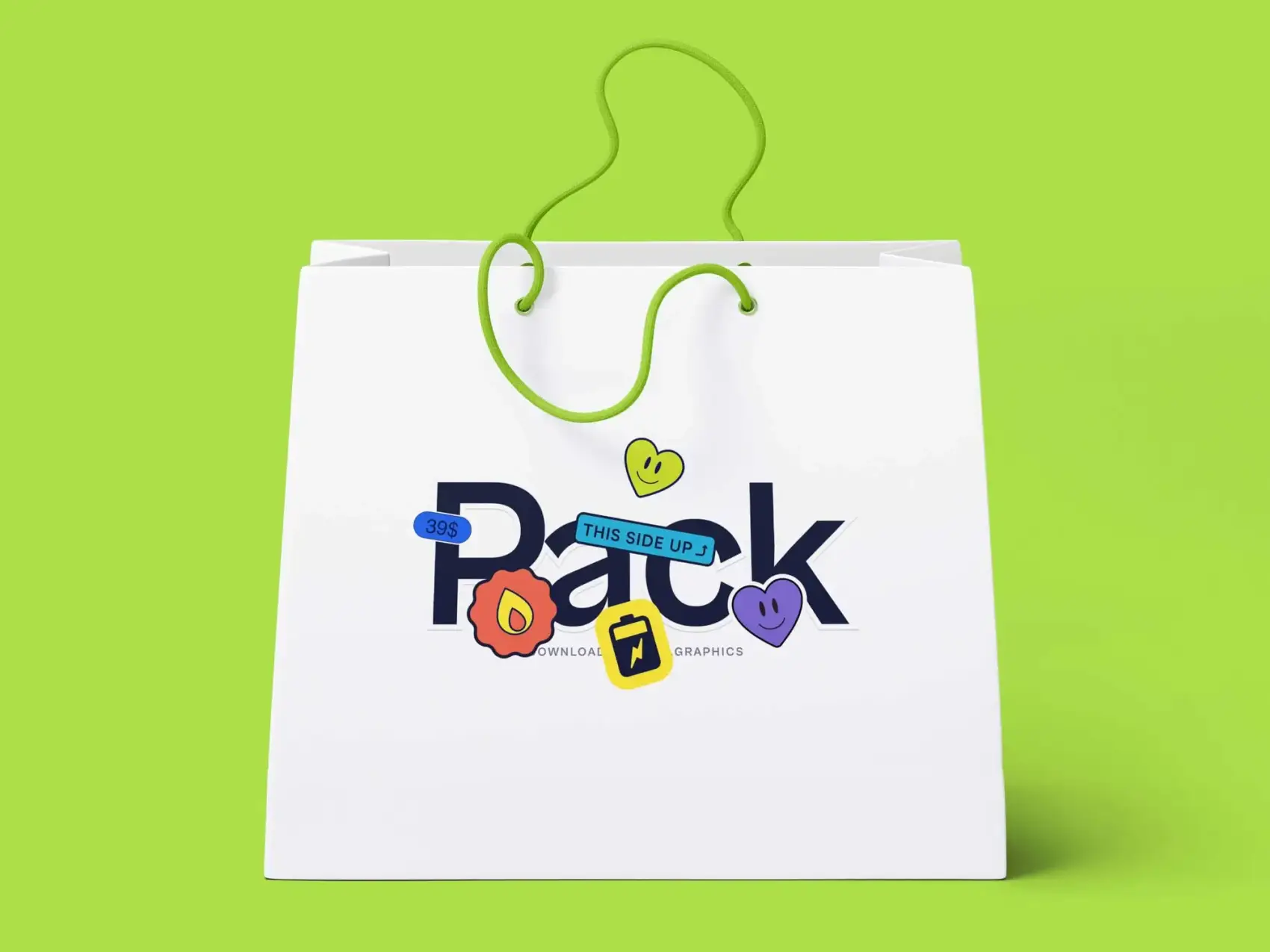 Free Paper Shopping Bag Beautiful Mockup 1