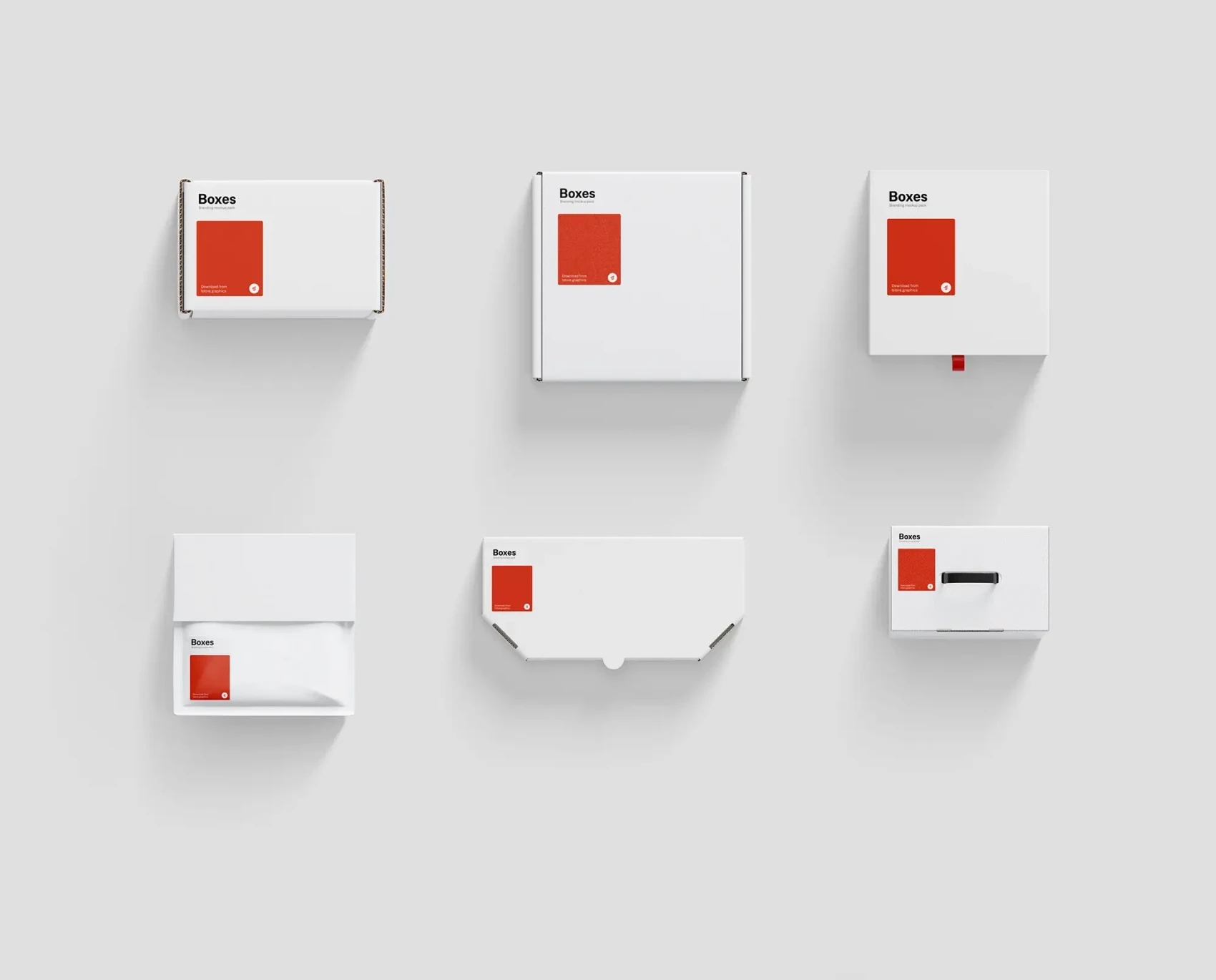 Painted Box Mockups 11