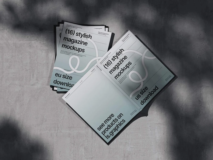 Bode, Magazine Mockups, US, 07