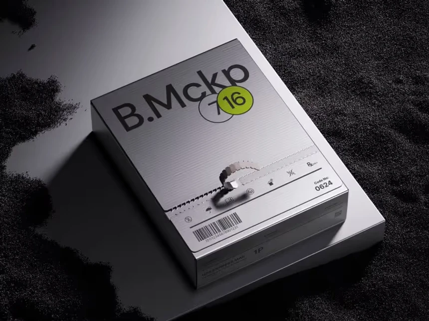 Vegus, Metallic Package Mockups 7