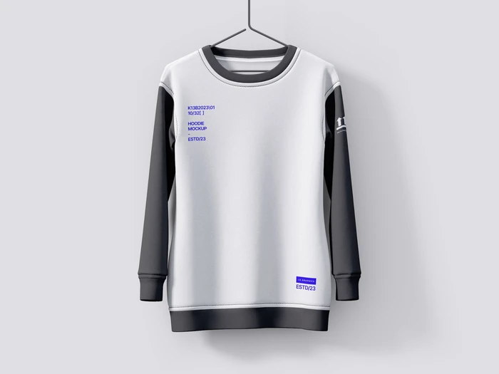 Sweatshirt hanging mockup, 06 1