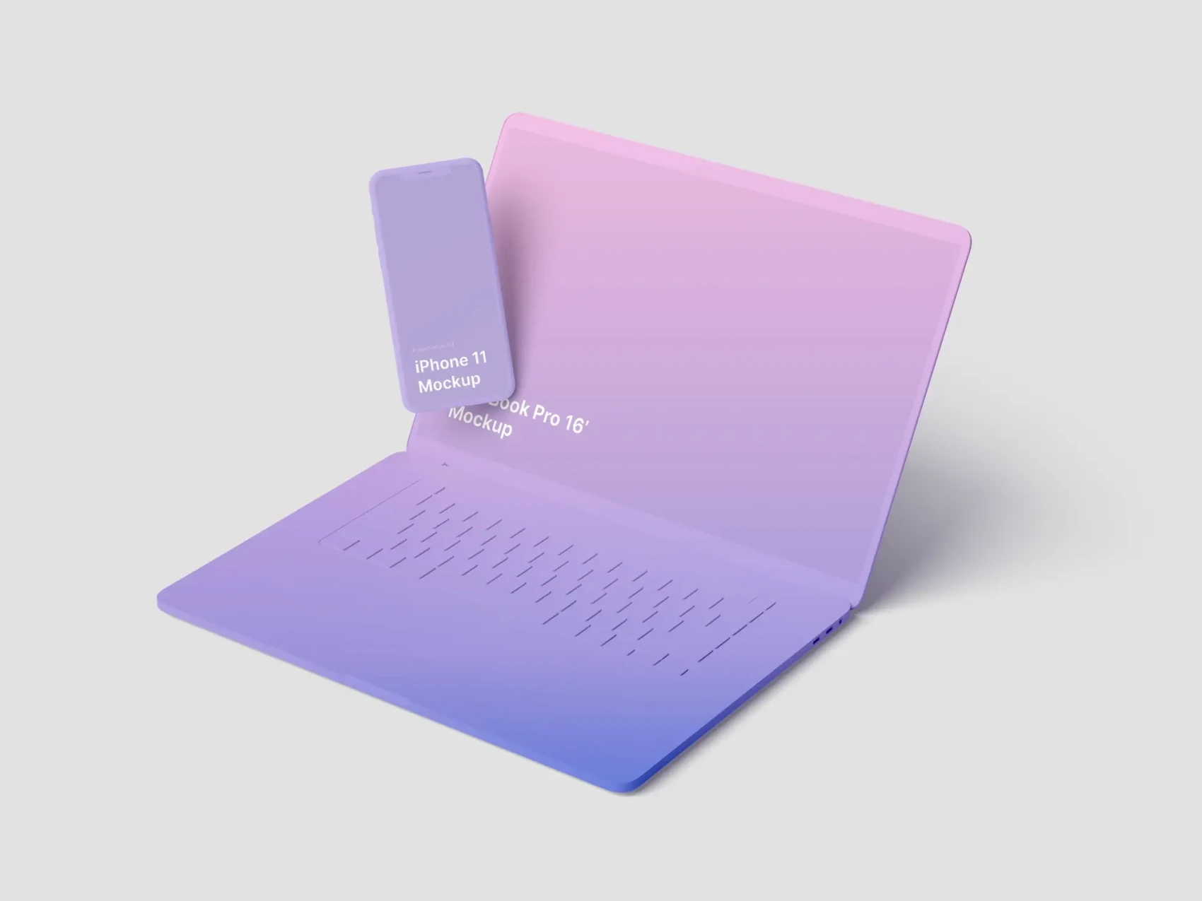 MacBook Pro 16'' Mockups 43