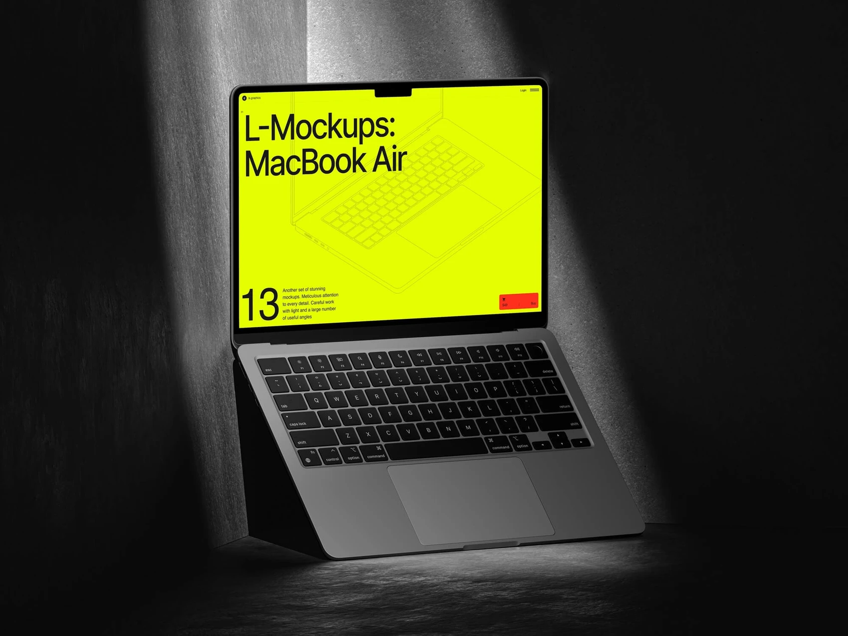 L-Mockups: MacBook Air 16 1