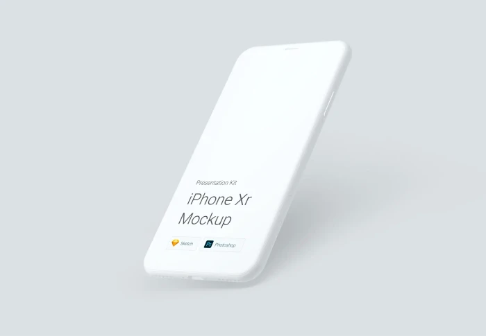 Free iPhone Xr Mockup 5