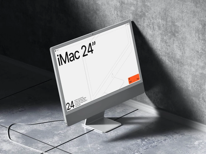 G-Mockups: iMac 24", 01