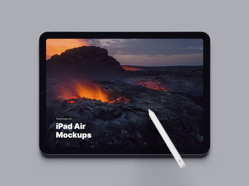 iPad Air (2020) Mockups, 11