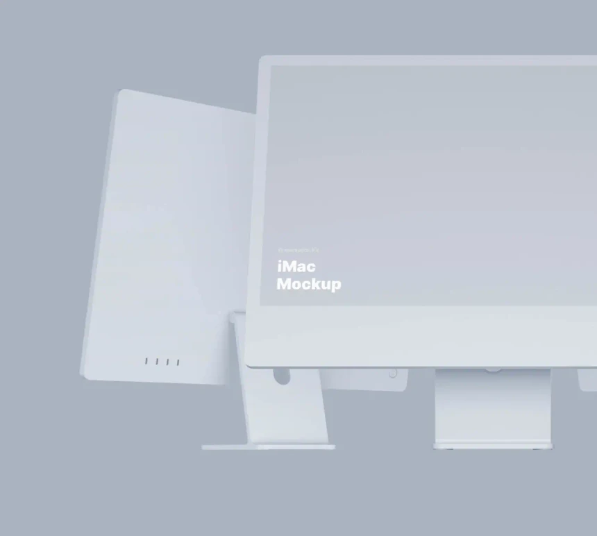 iMac 24-inch Mockups 4
