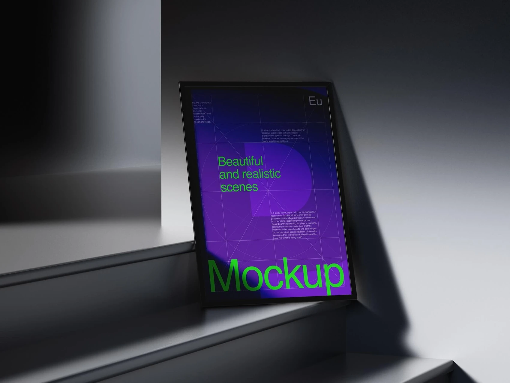 Ouzen, Frame Mockup, EU, 01 1