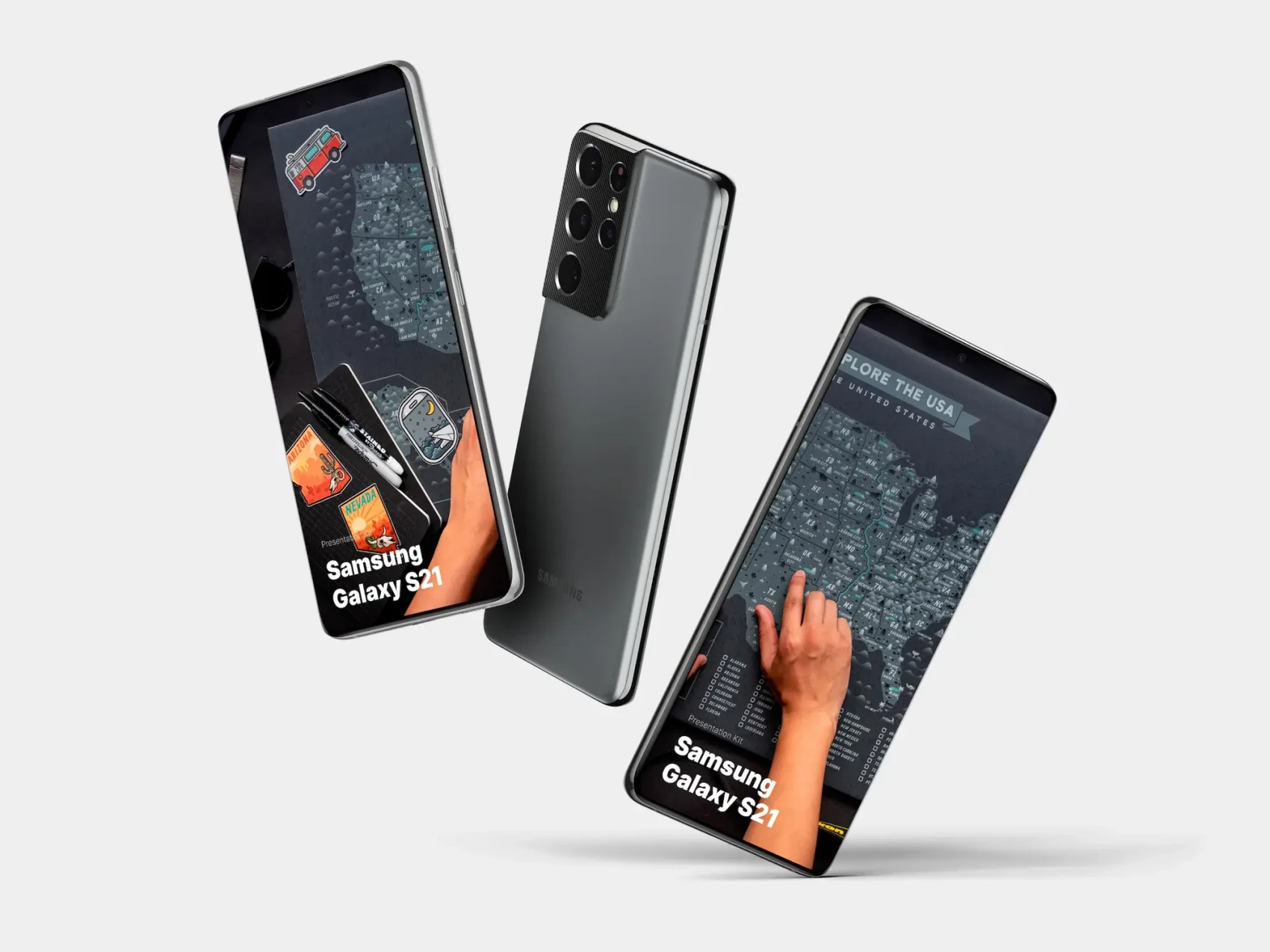 Samsung Galaxy S21 Ultra Mockups 10