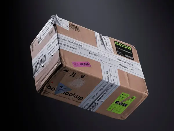 Bvge, Photorealistic Box Mockup and Duct Tape Mockup, 08