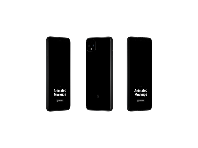 Pixel 4 XL Animated Mockup, 04