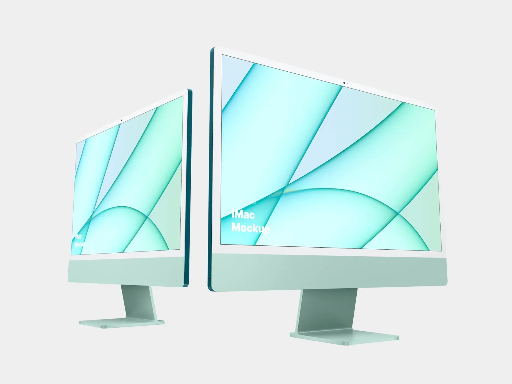 iMac 24-inch Mockups 46