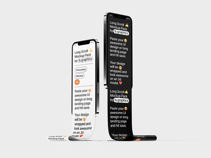 Long Scroll Mockups, 23