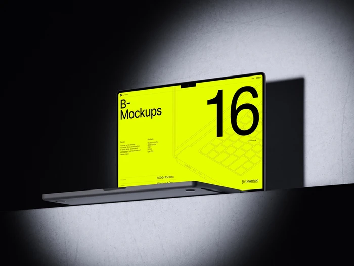 B-Mockups: Macbook Pro, 13