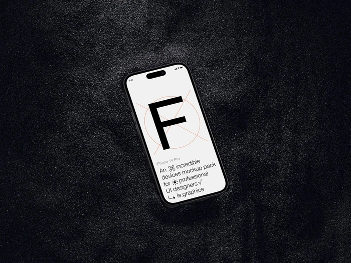 F-Mockups: iPhone 14 Pro Max, 16