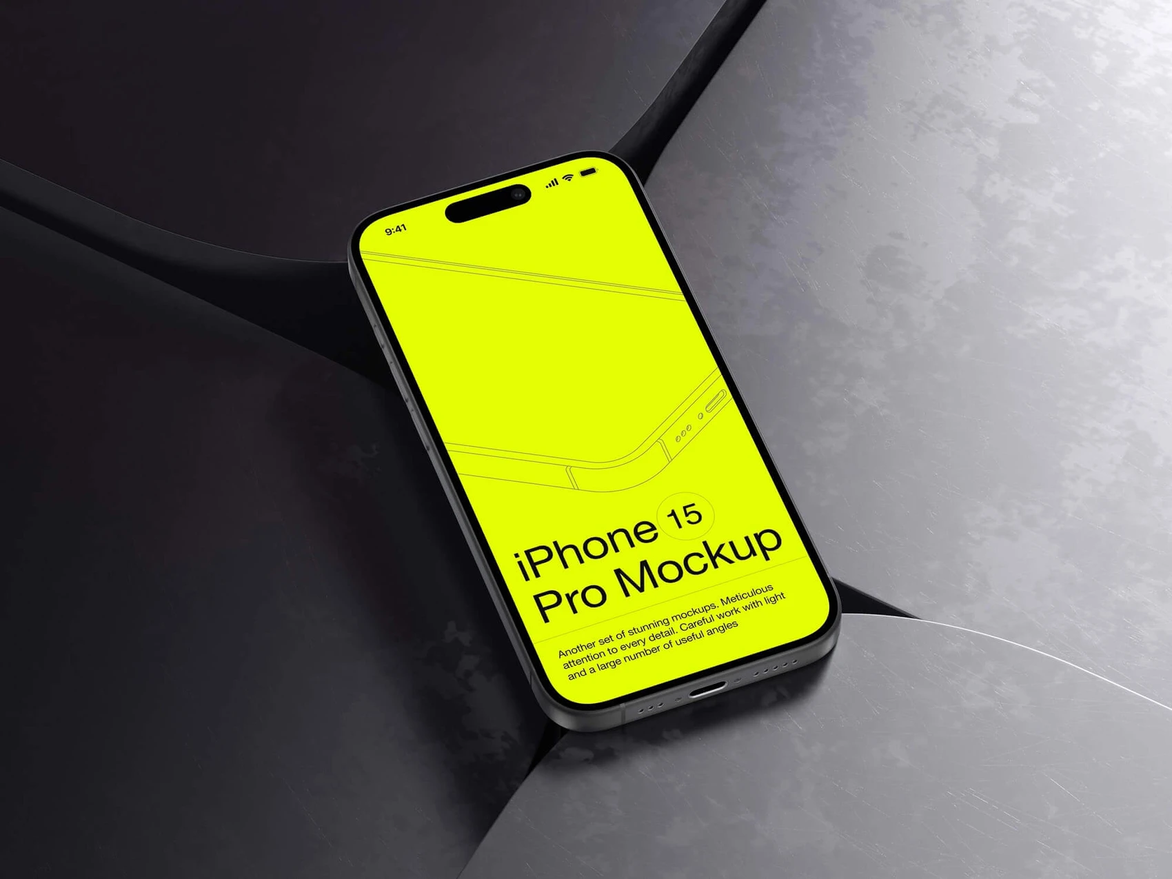 K-Mockups: iPhone 15 Pro 05 1