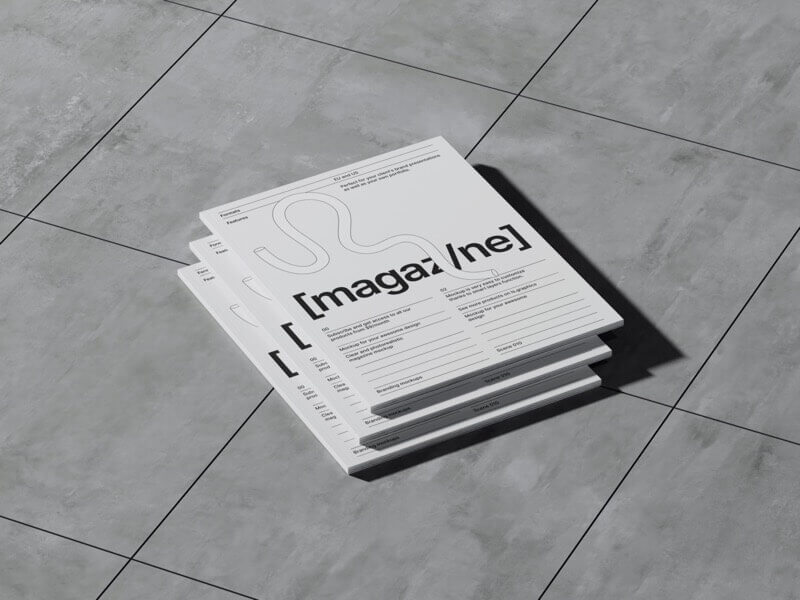 Bode, Magazine Mockups, US, 10