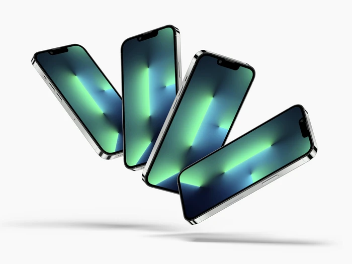 iPhone 13 Pro Mockups: 17