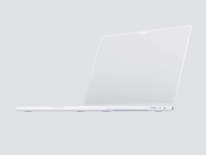 MacBook Pro 16 inch Clay Mockups, 05