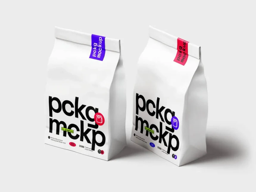 Paper Food Package Mockups 11