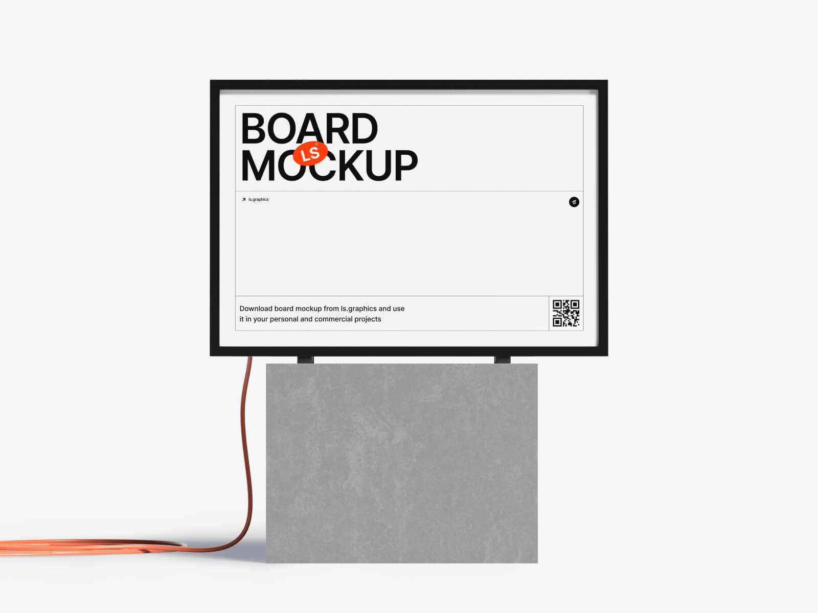 Free Ad Board Mockup