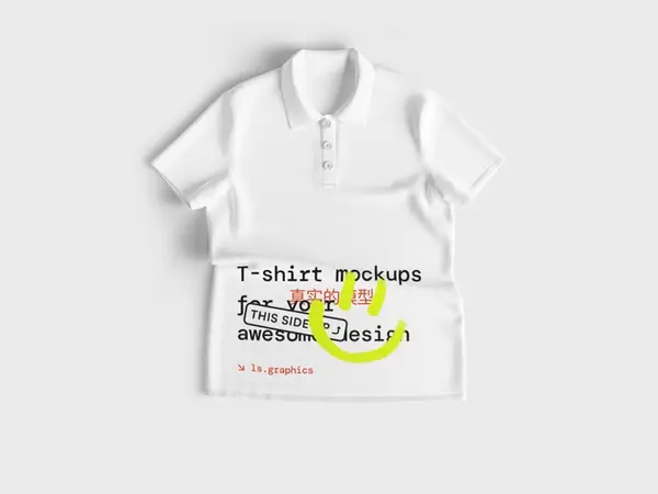 T-Shirt Mockup, Style 03, 05