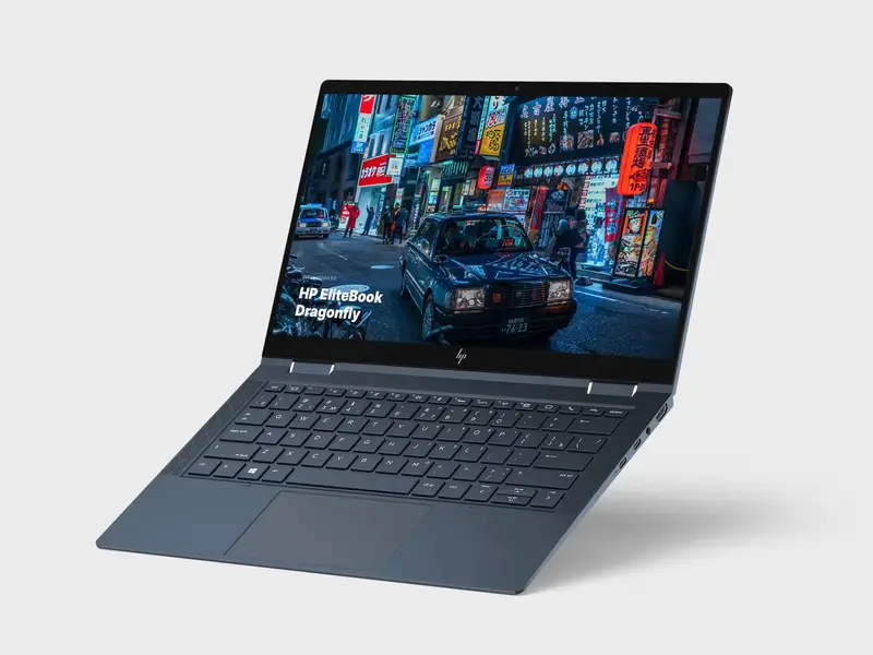 HP Elitebook Dragonfly Mockups