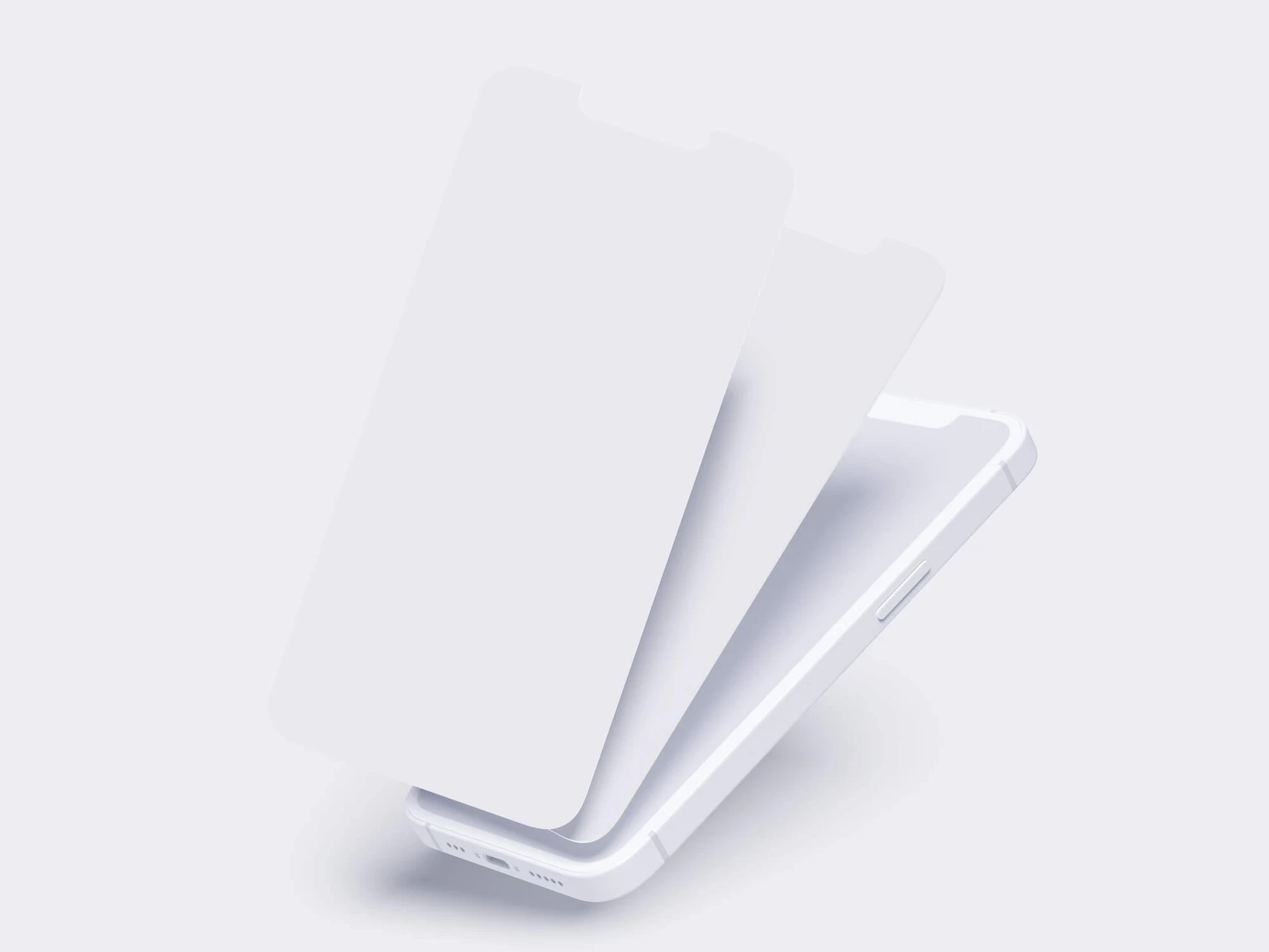 iPhone 13 Clay Mockups, 11 1