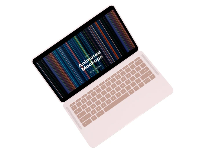 PixelBook Go Looped Animated Mockup, 06