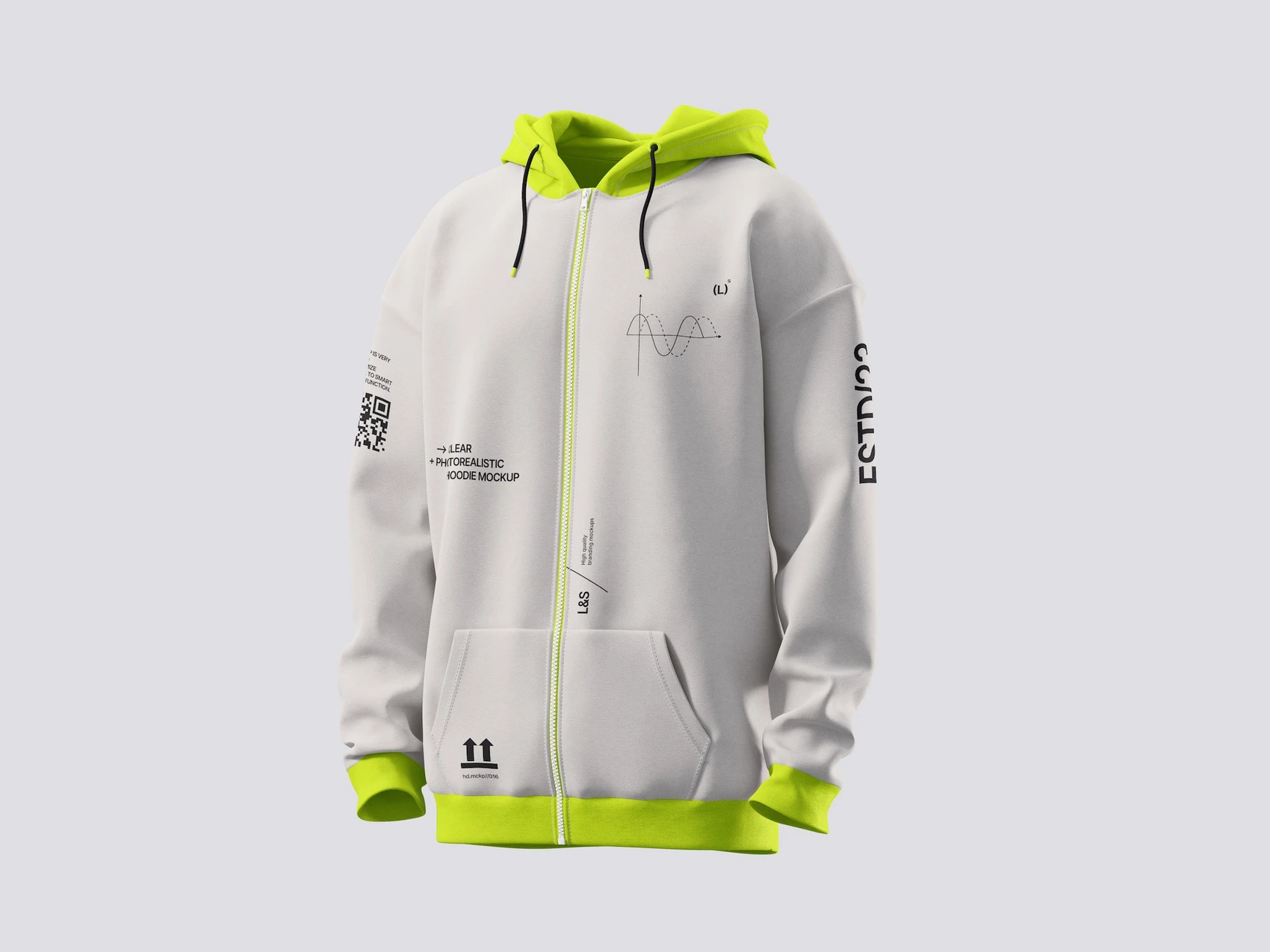 Hoodie front view mockup, 01 1