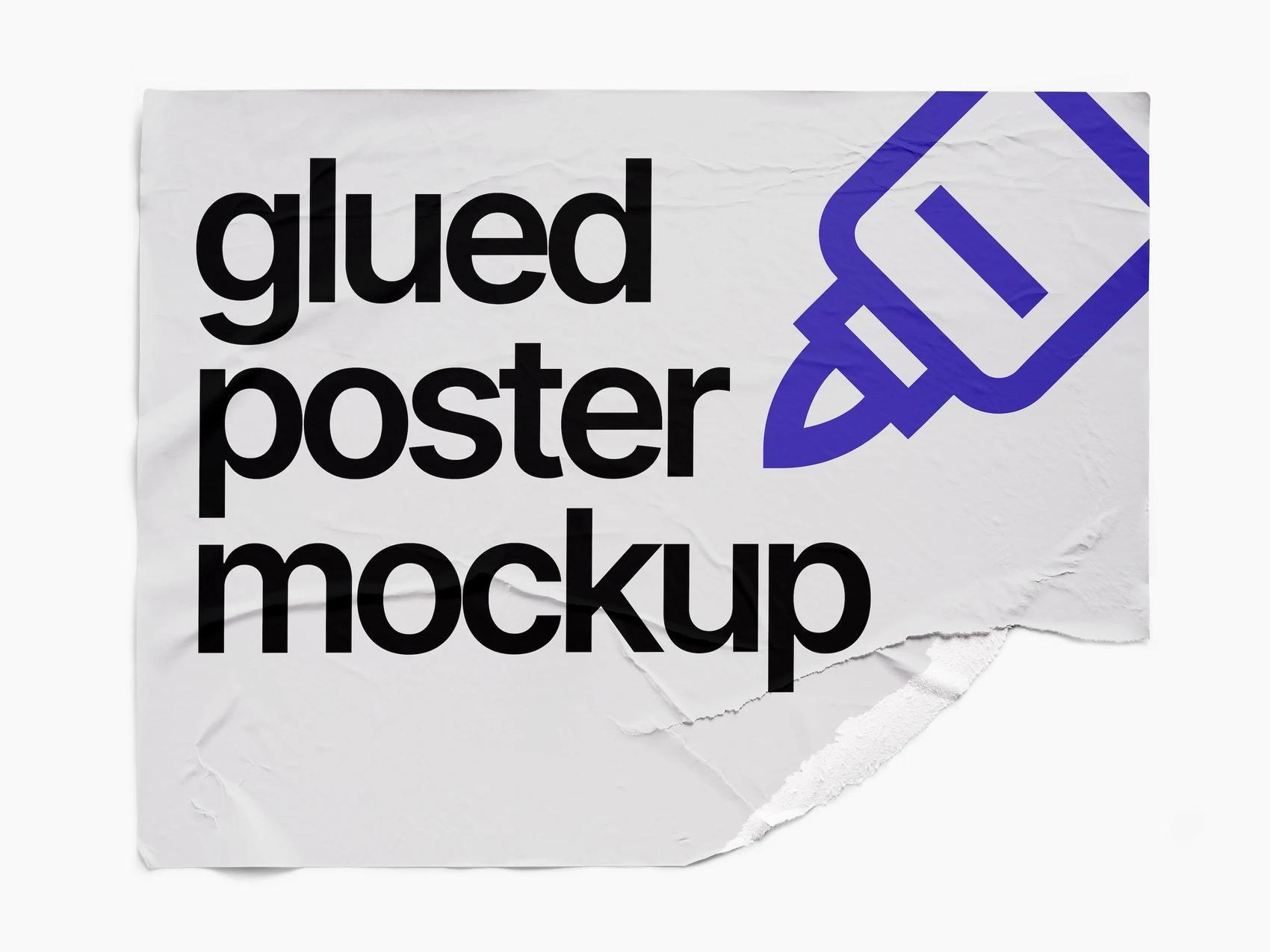 Glued Paper Mockup, US, Glossy, 24 1