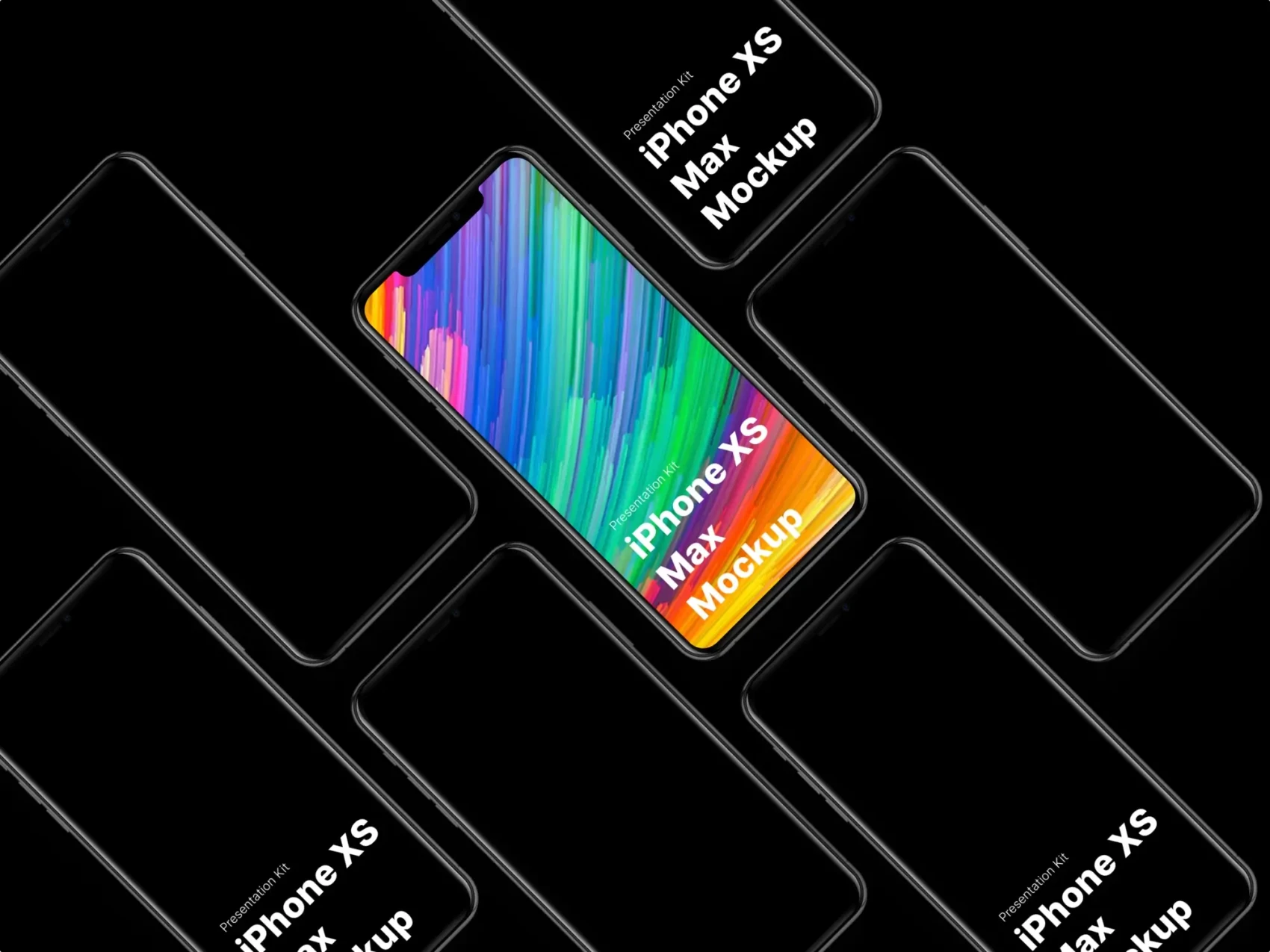 iPhone XS Max Mockups 14