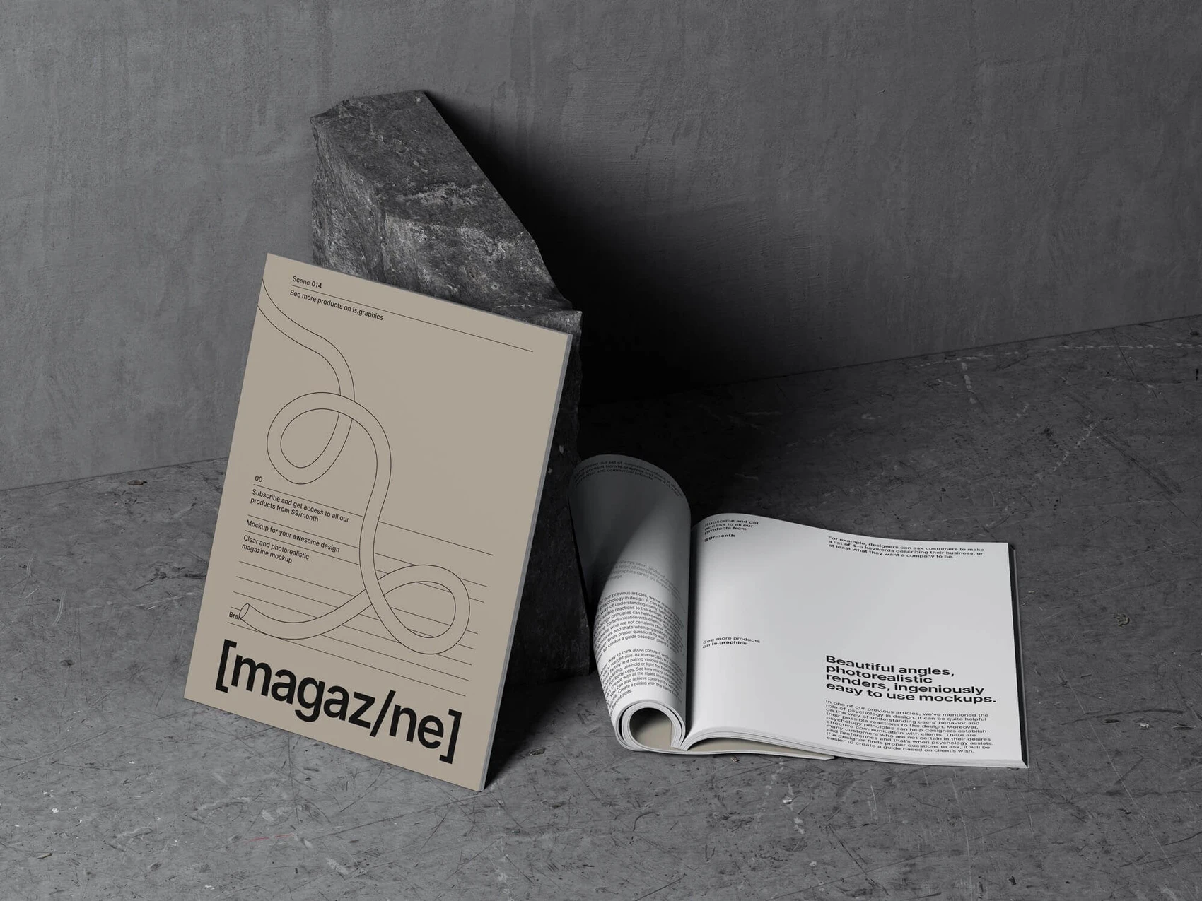 Bode, Magazine Mockups, US, 14 1