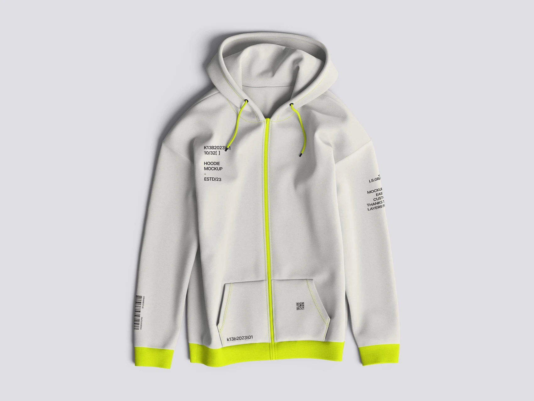 Hoodie top view mockup, 01 1
