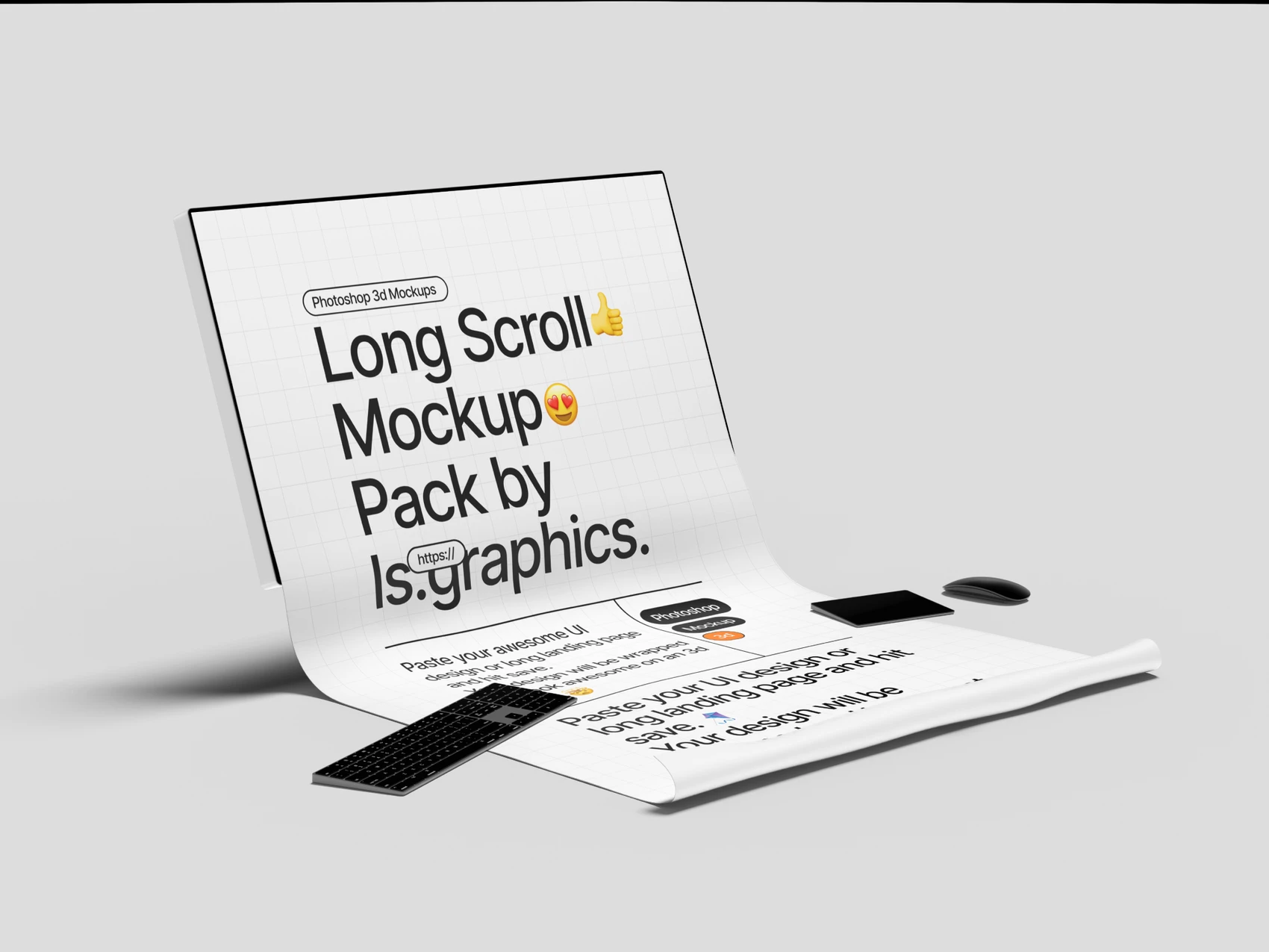 Long Scroll Mockups, 12 1