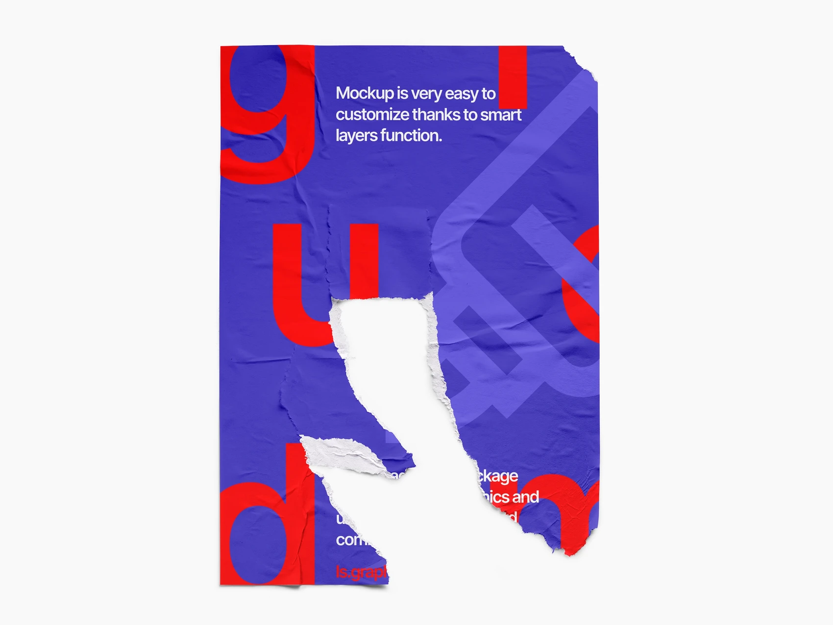 Glued Paper Mockup, EU, Simple, 1 1