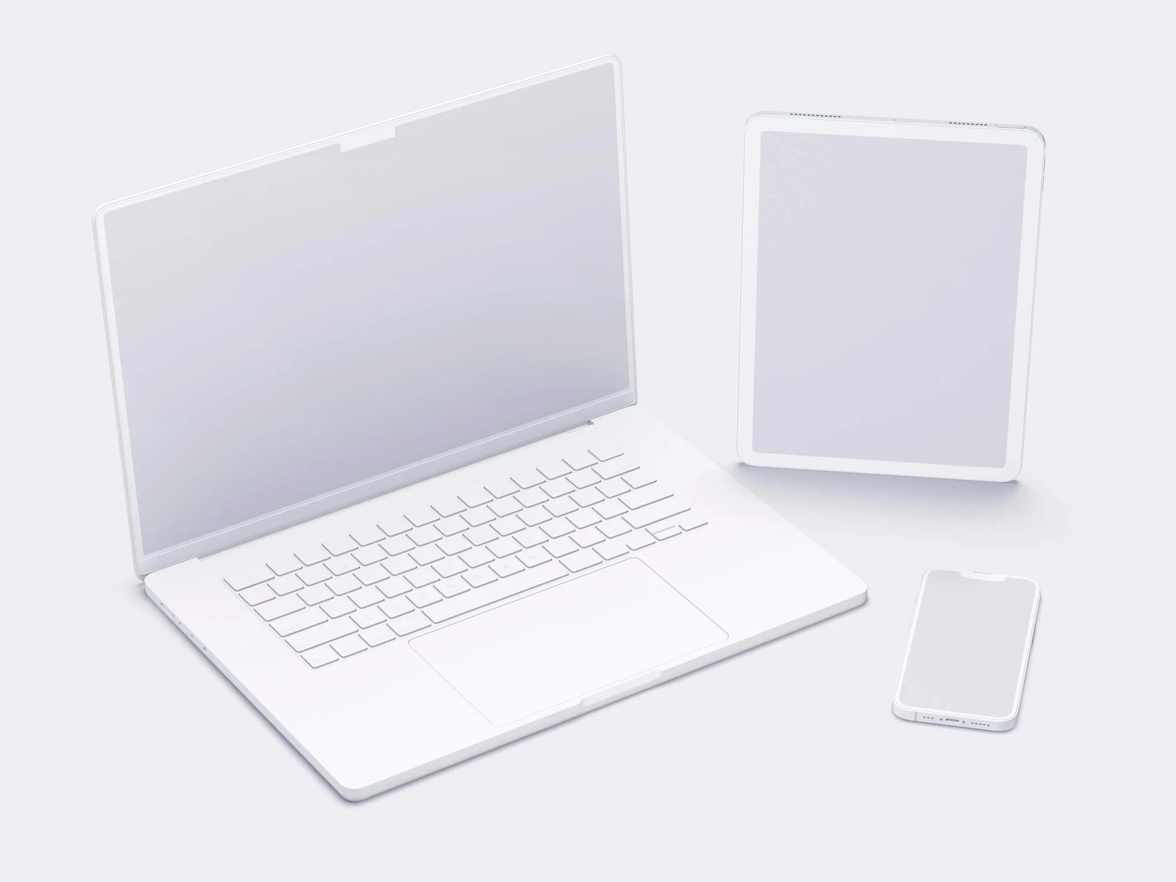 Apple Mockups Bundle, Clay, 02 1