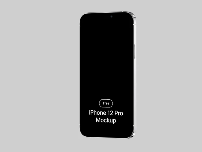 Free Five iPhone 12 Pro Mockups