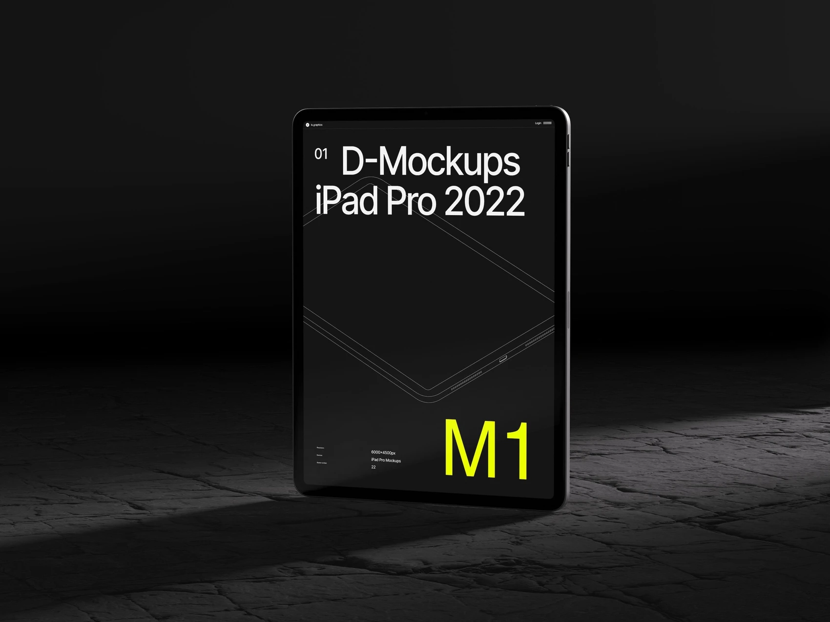 D-Mockups: iPad Pro, 05 1