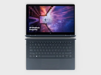 HP Elitebook Dragonfly Mockups